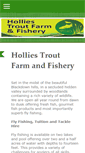 Mobile Screenshot of holliestroutfarm.co.uk